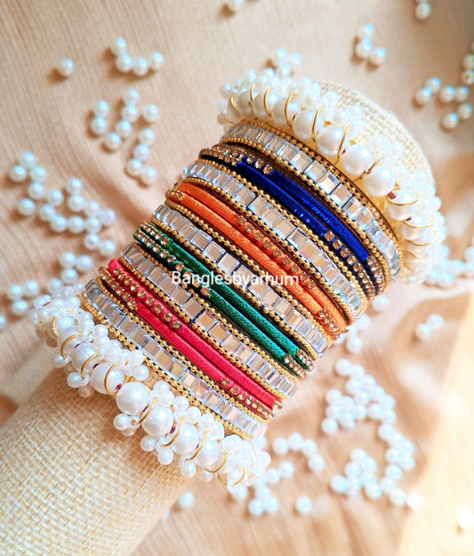 1.Multi Bangles set