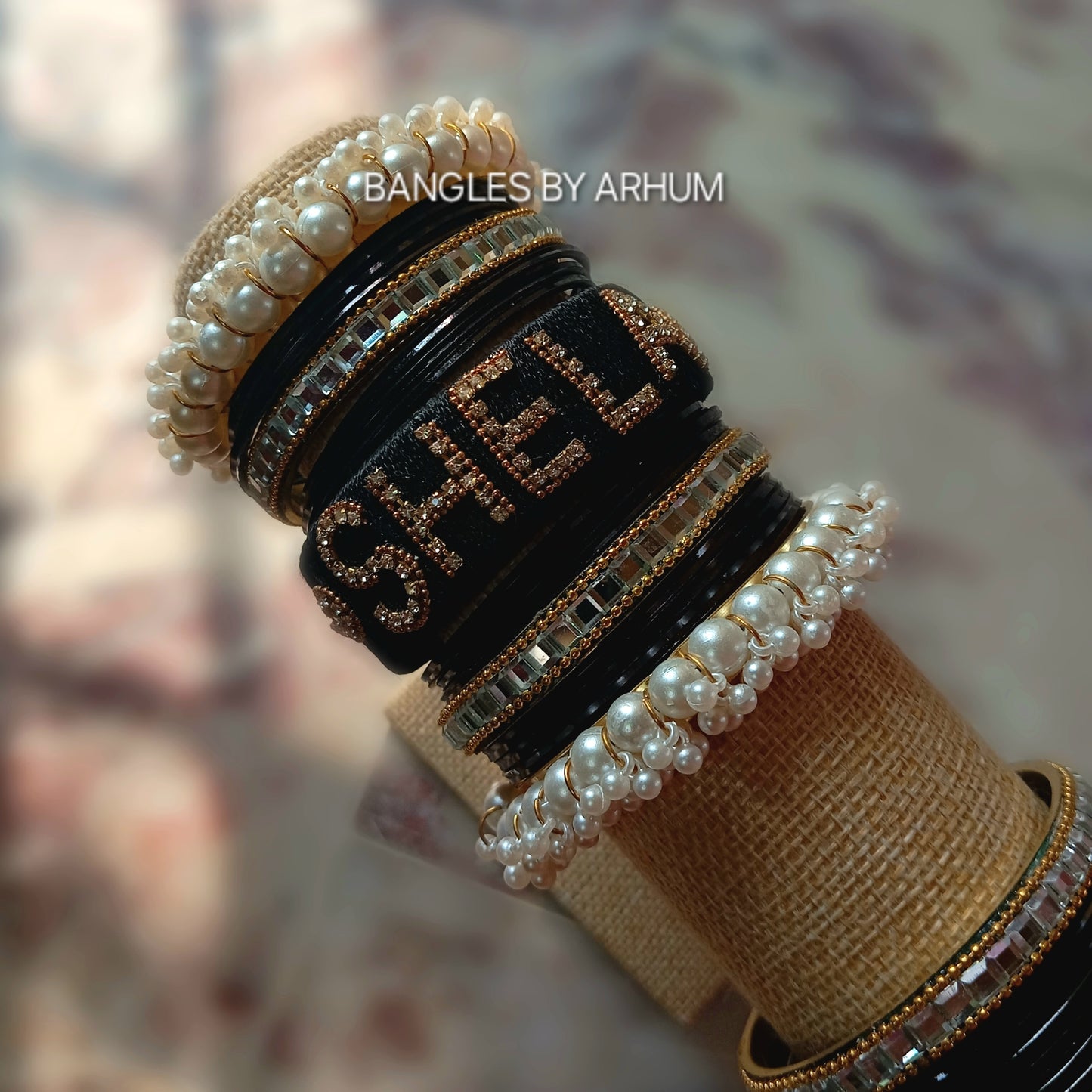 Customize Name Bangles set.