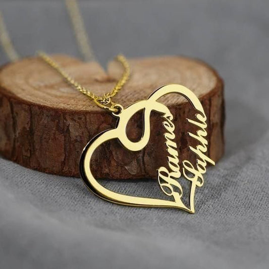 Couple Customize Name Necklace