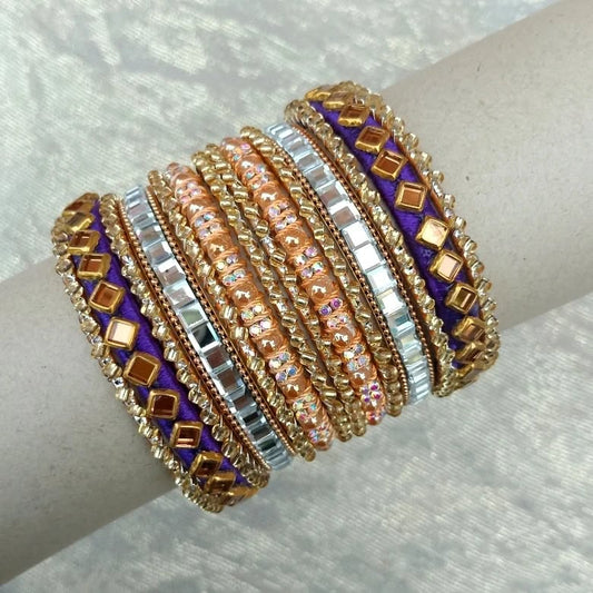 1.Shine Bangle set